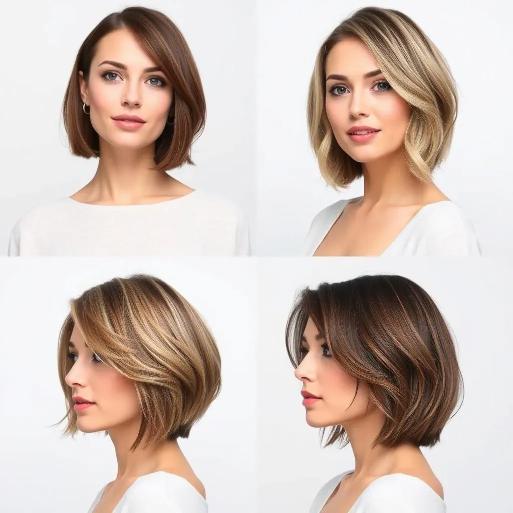 Find the Perfect Short Bob Hair Cut for Your Face Shape and Hair Type