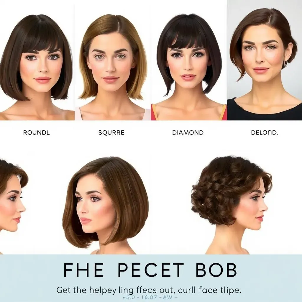 Finding the Perfect Bob: Considering Face Shape & Hair Type