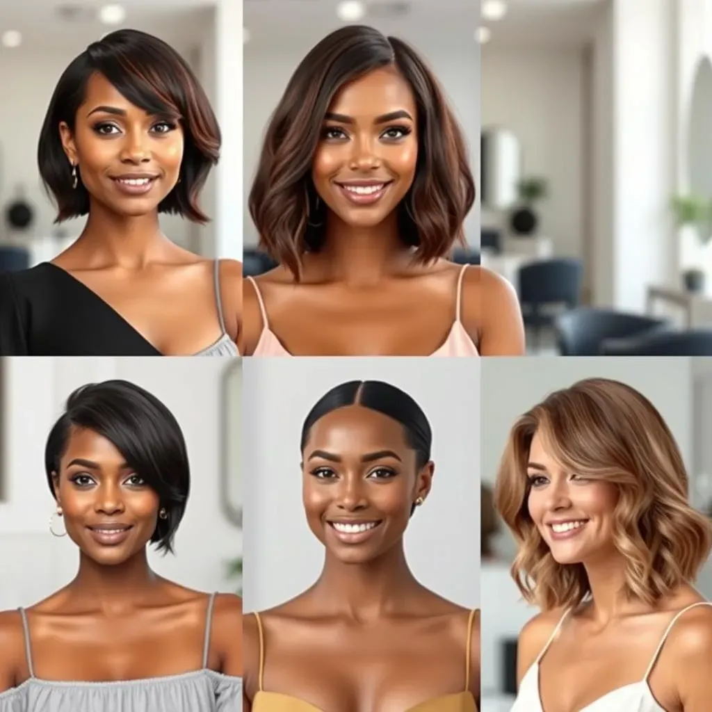 Finding the Perfect Bob Length and Style for Your Round Face Shape