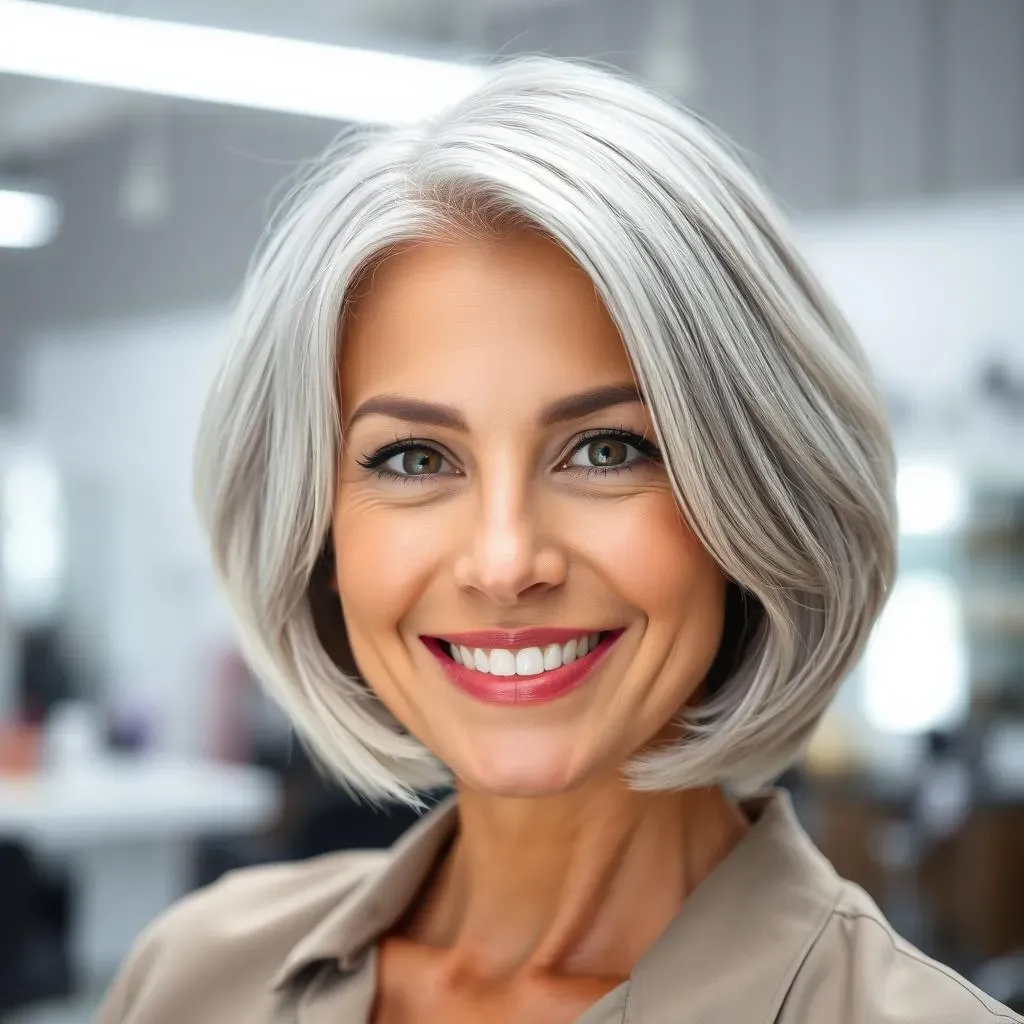 Finding the Perfect Bob Length for Your Gray Hair