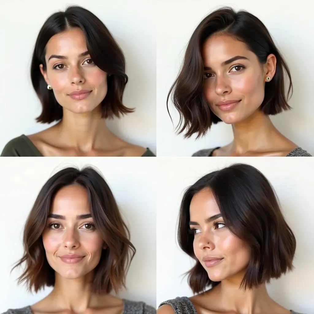 Finding the Perfect One Length Bob Haircut for Your Face Shape