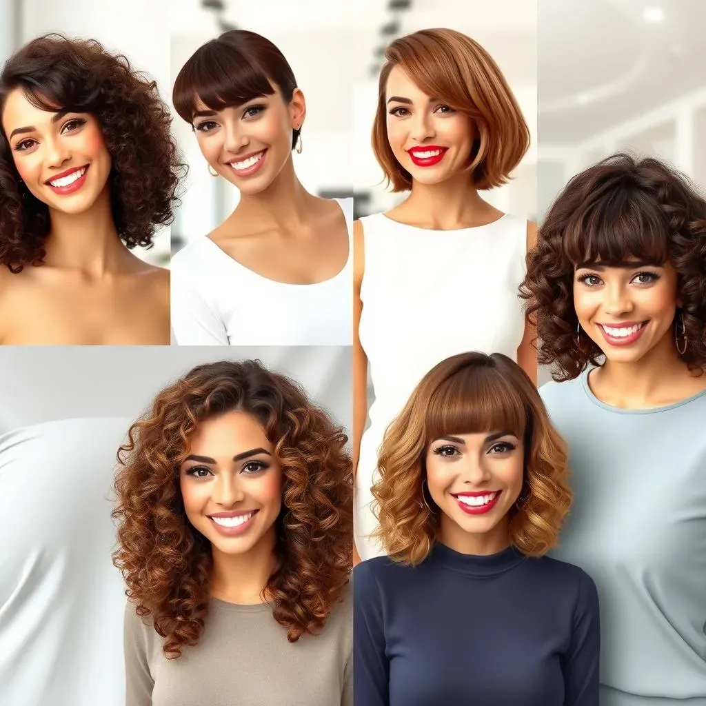 Finding the Right Curly Bob with Bangs for Your Face Shape
