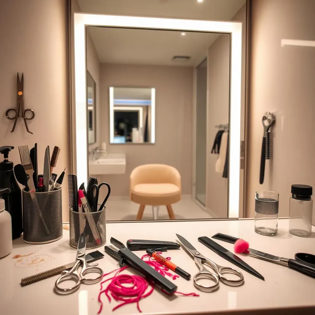 Gathering Your Tools for a DIY Short Bob Haircut