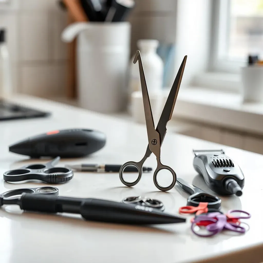 Gathering Your Tools for a DIY Short Bob