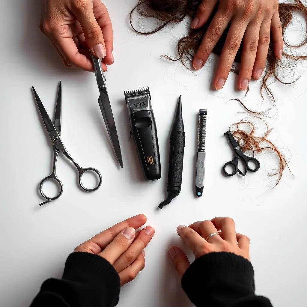 Gathering Your Tools to Cut a Short Bob