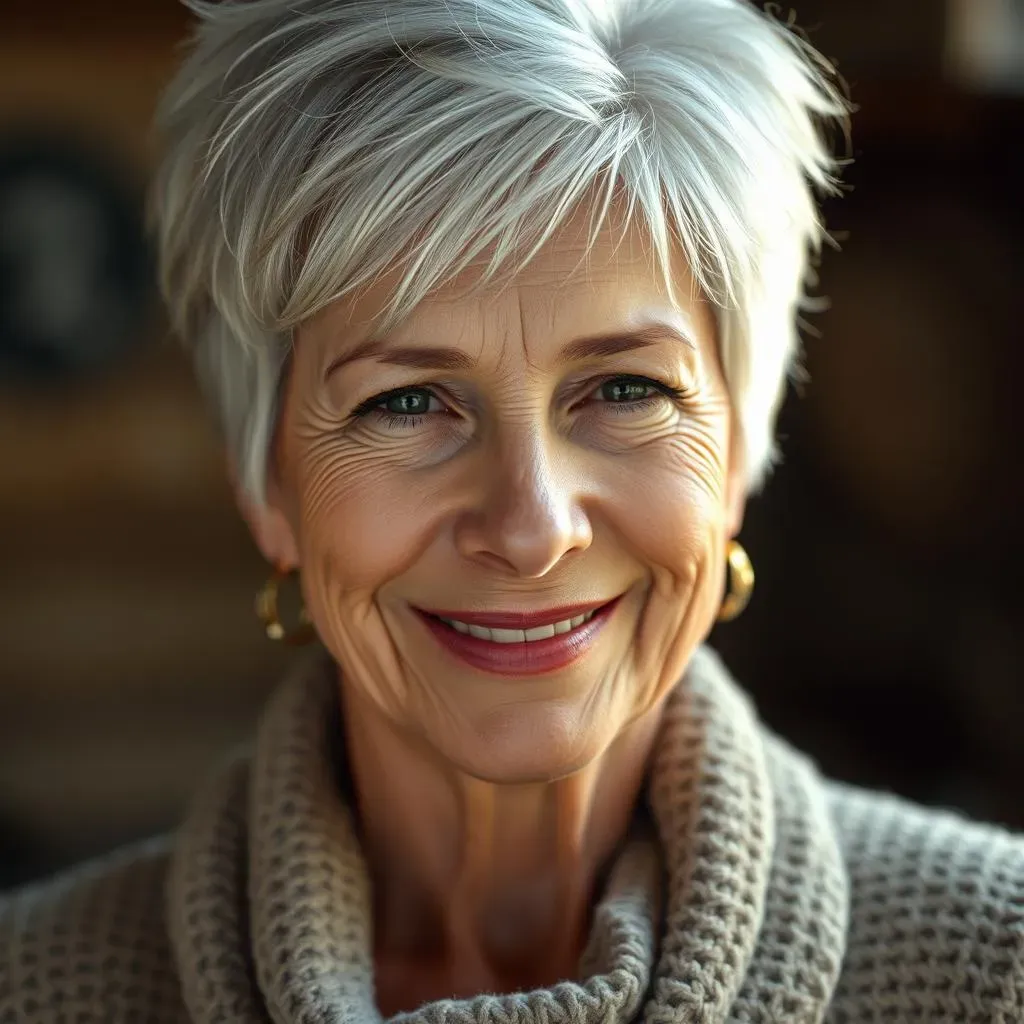 How the Wolf Haircut Flatters Women Over 50