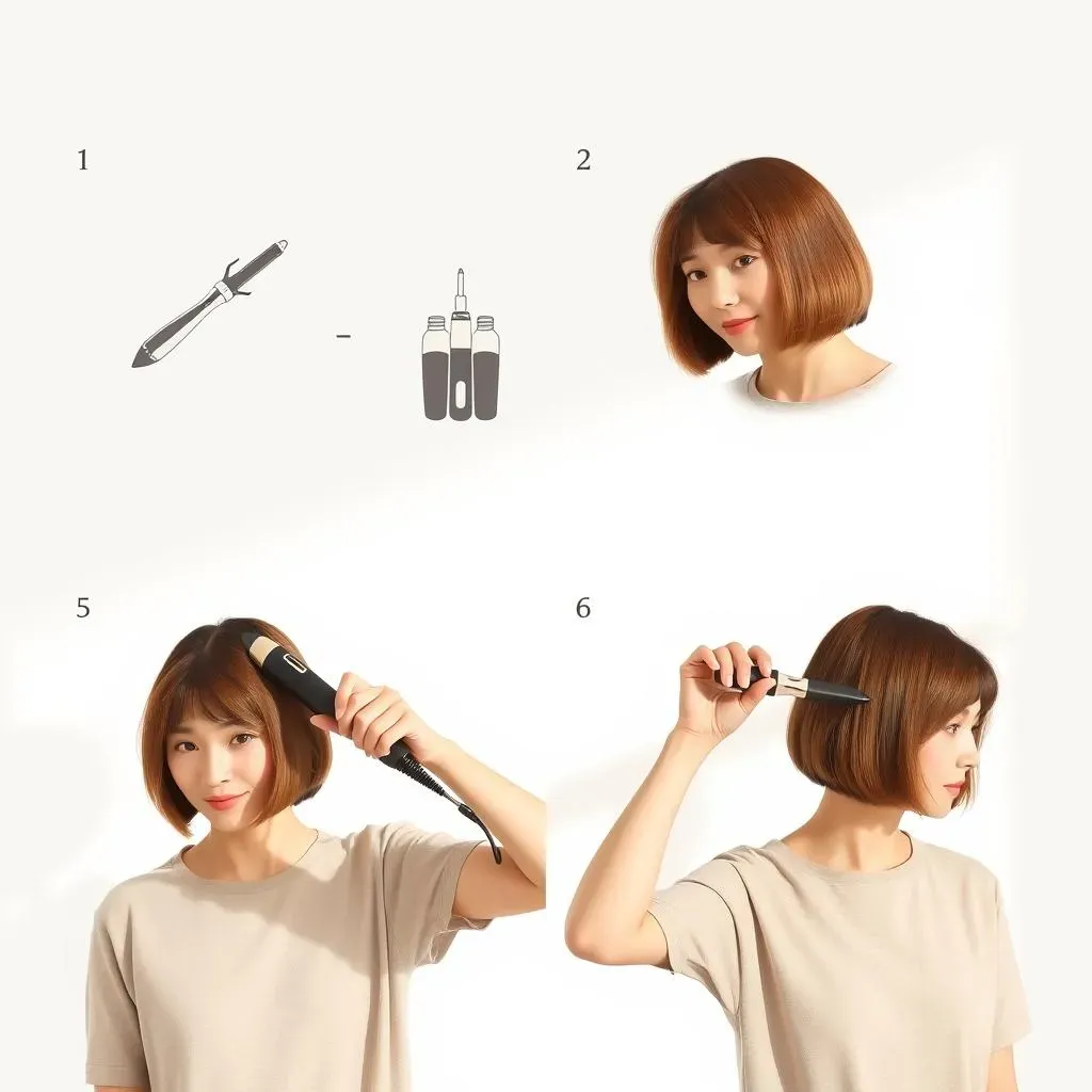 How to Curl Your Bob Hair Cut: A Super Easy Guide