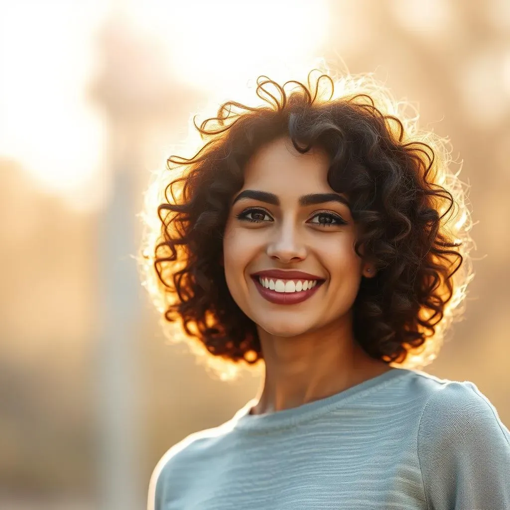 Easy way how to cut curly hair into a bob: A 5-Minute Method