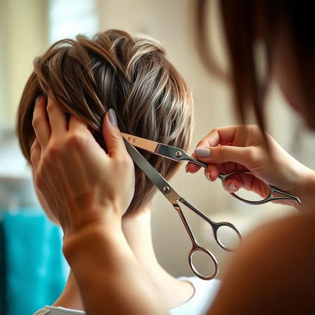 How to Cut Your Own Hair Short: Trimming a Pixie Cut