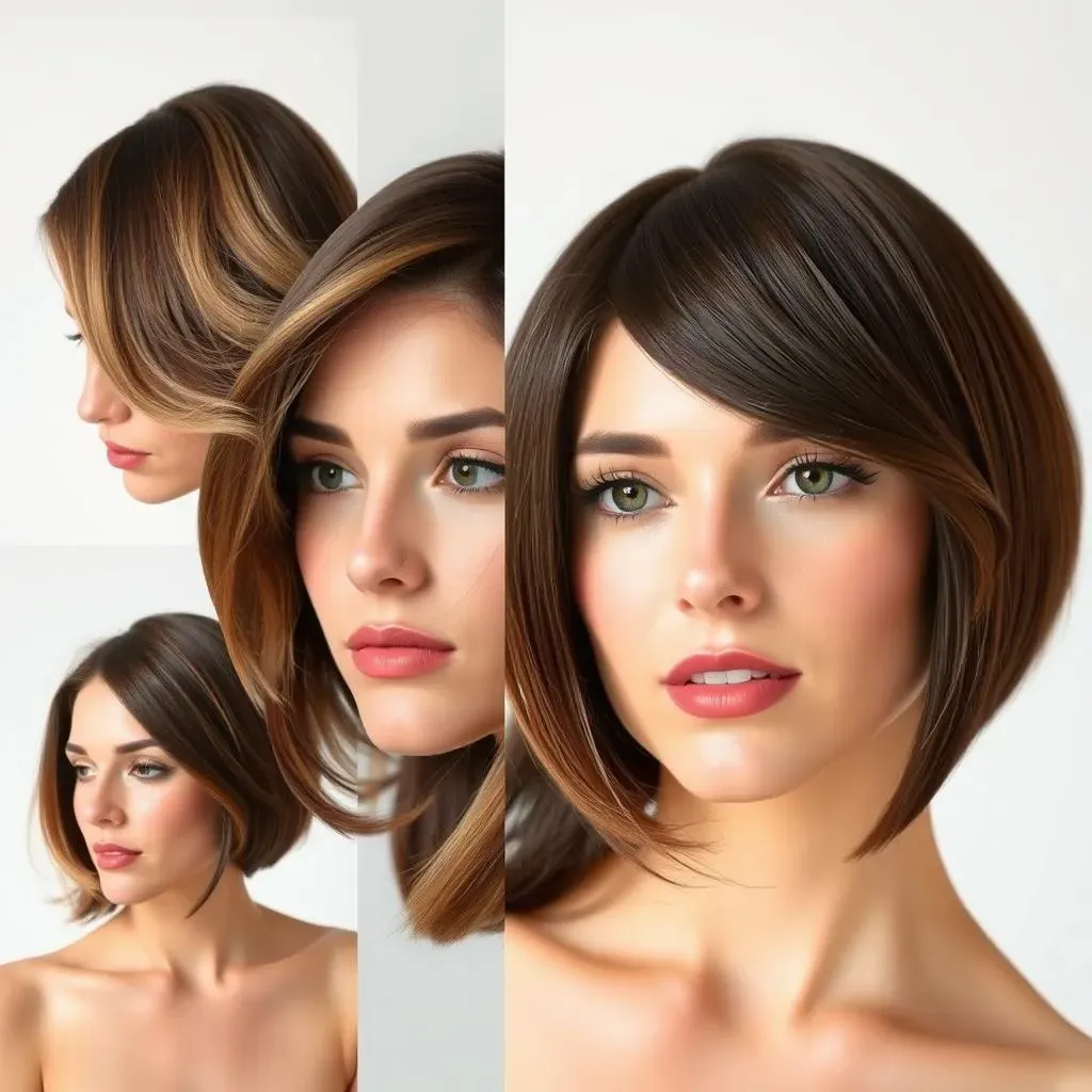 How to Style a Bob Haircut to Flatter Your Face