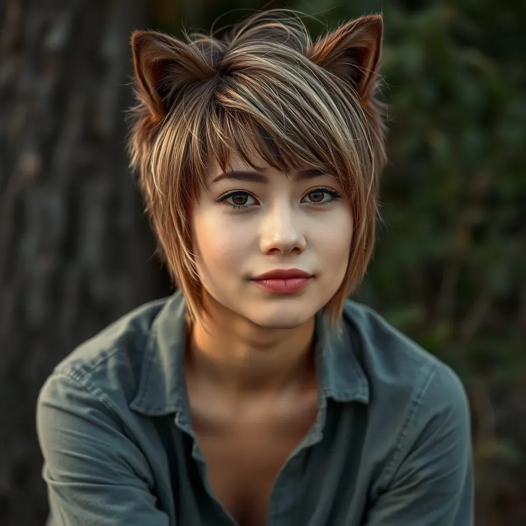 How to Style and Maintain Your Wolf Cut with Bangs