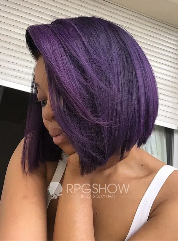 Keeping Your Purple Hair Bob Cut Vibrant: The Reality of Maintenance