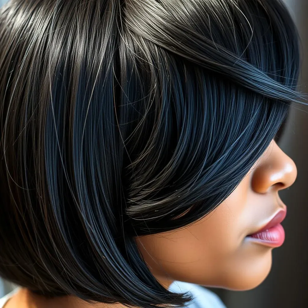 Maintaining a Healthy Bob Cut on Natural Black Hair