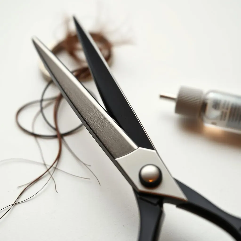 Maintaining and Sharpening Professional Hair Cutting Scissors