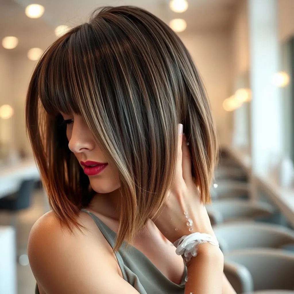 Maintaining and Styling Your Bob Cut with Hair Extensions