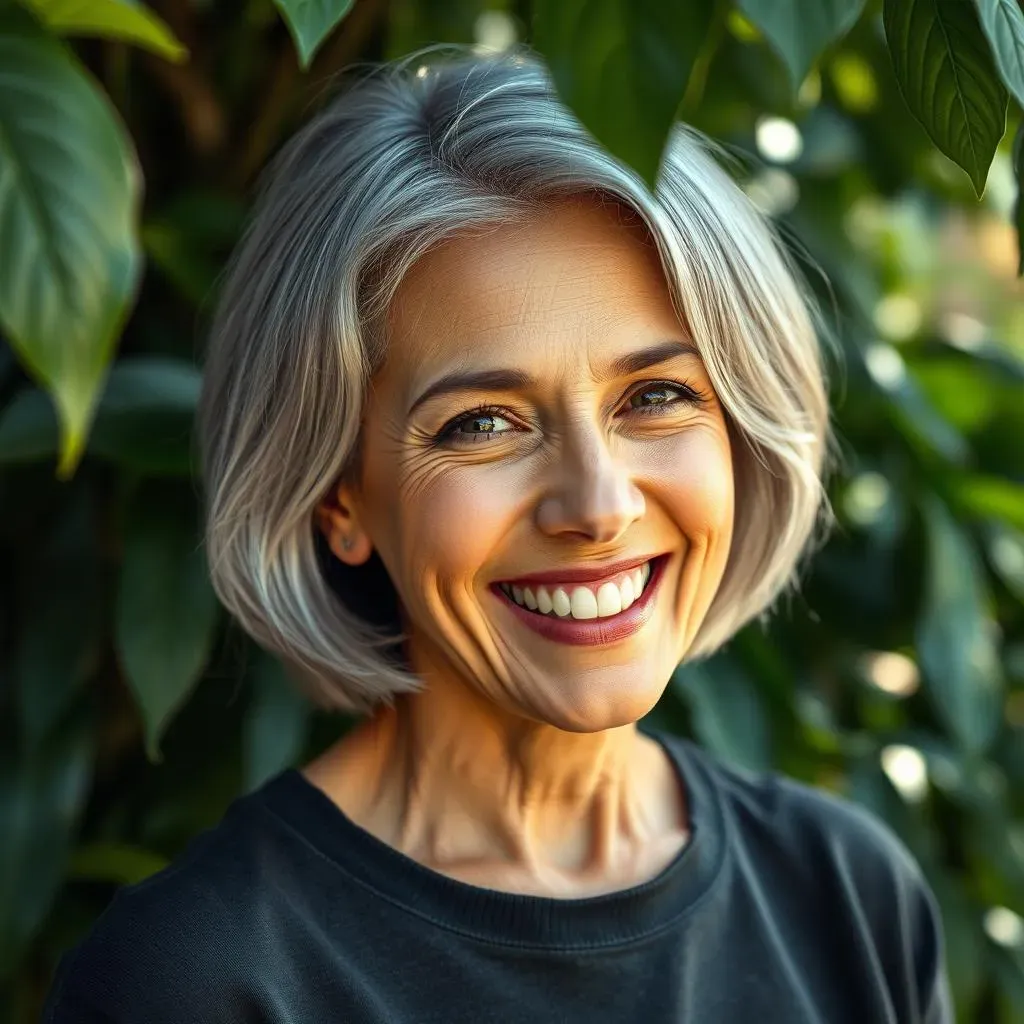 Maintaining the Health and Vibrancy of Your Gray Hair Bob