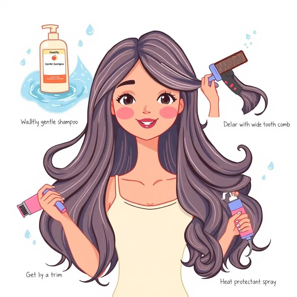 Maintaining the Mane: Tips for Healthy and Stylish Long Hair