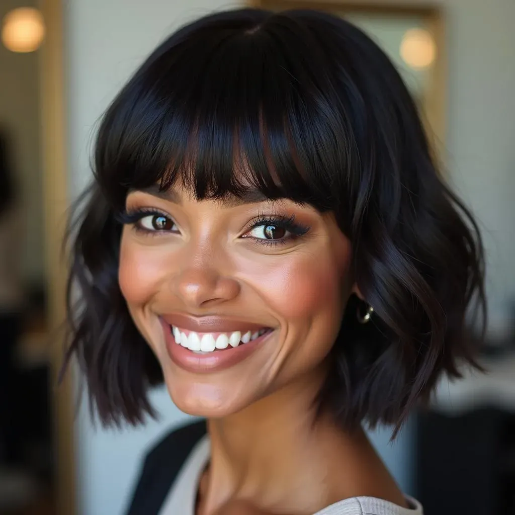 Maintaining the Perfect Cute Bob Cut for Black Hair: Tips and Tricks