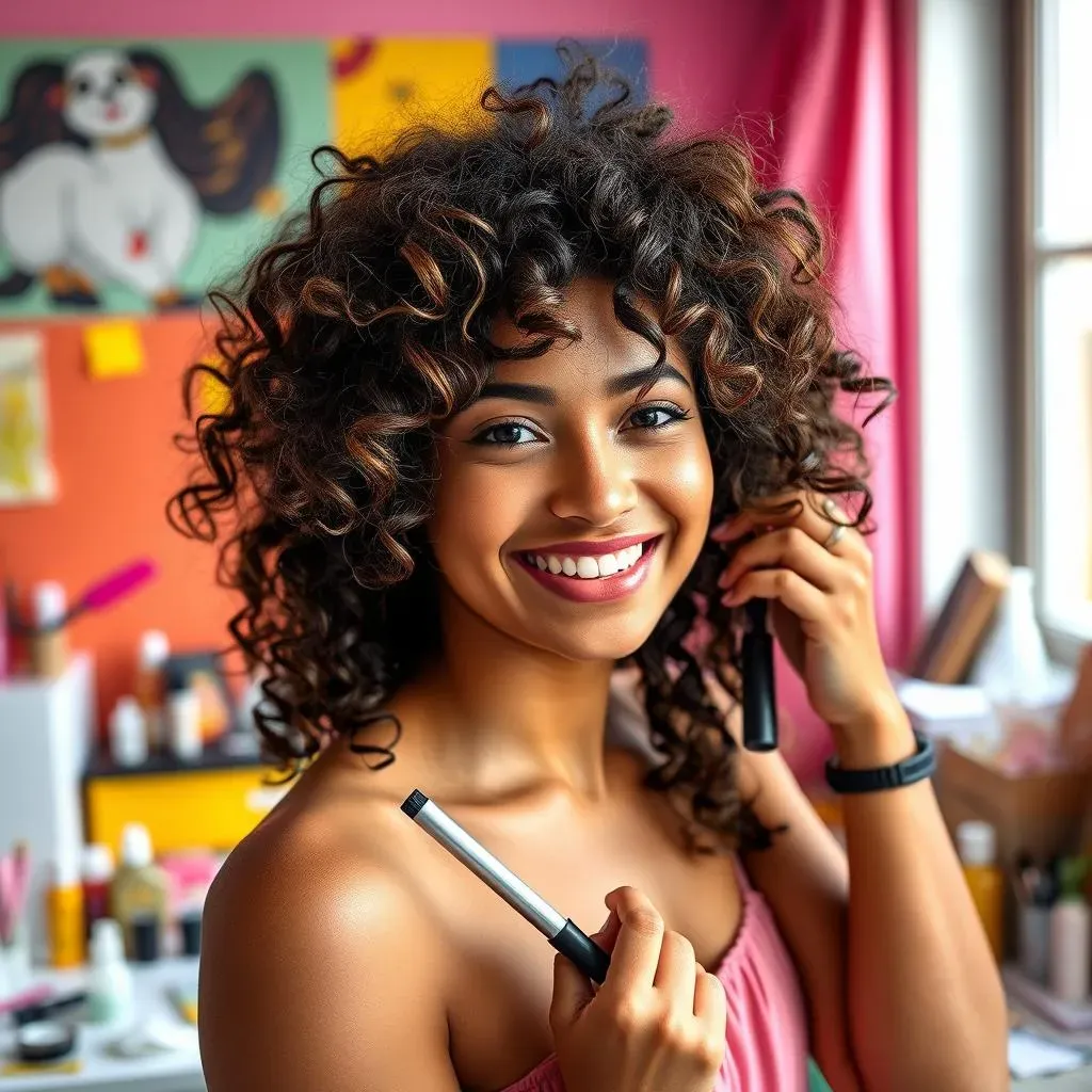 Maintaining Volume in Curly Hair Cuts: The Right Products