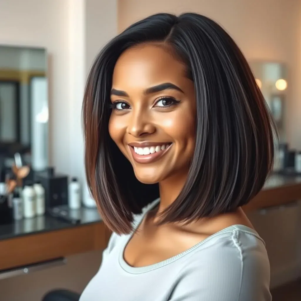 Maintaining Your Blunt Cut Bob: Keeping Thick Hair Looking Great