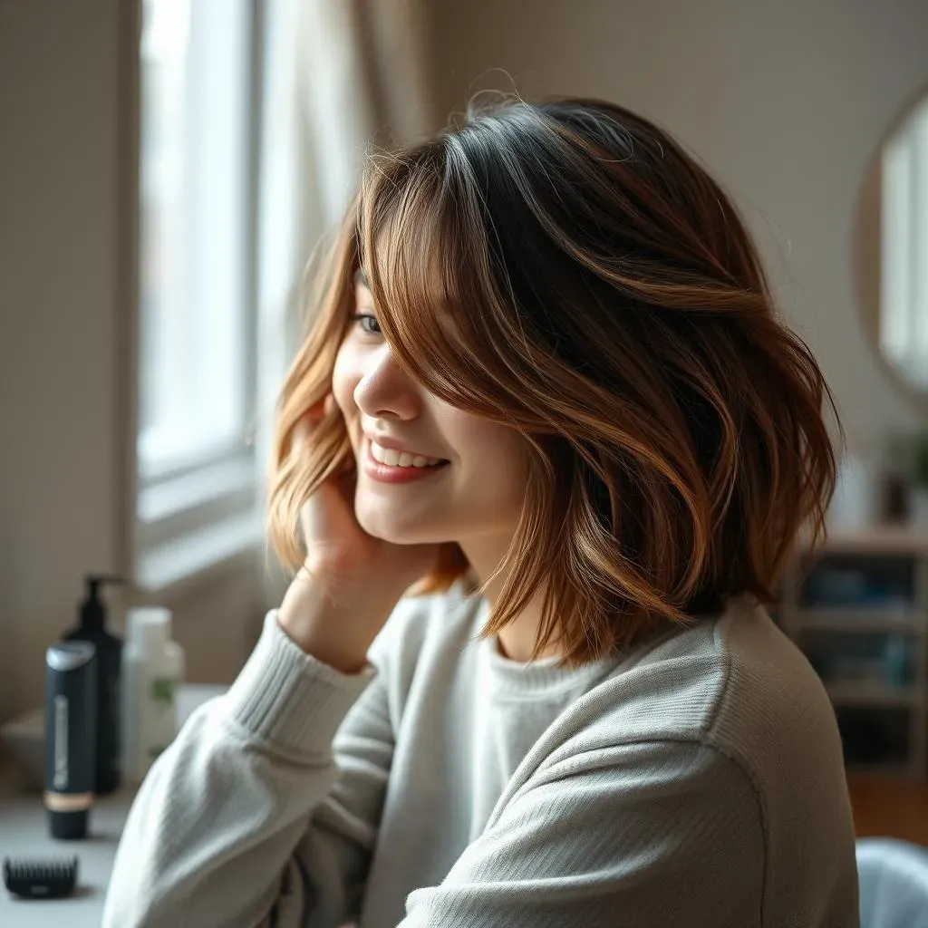 Maintaining Your Bob Cut for Thin Wavy Hair