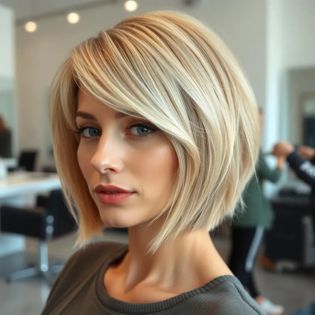Maintaining Your Bob Cut with Bangs for Fine Hair