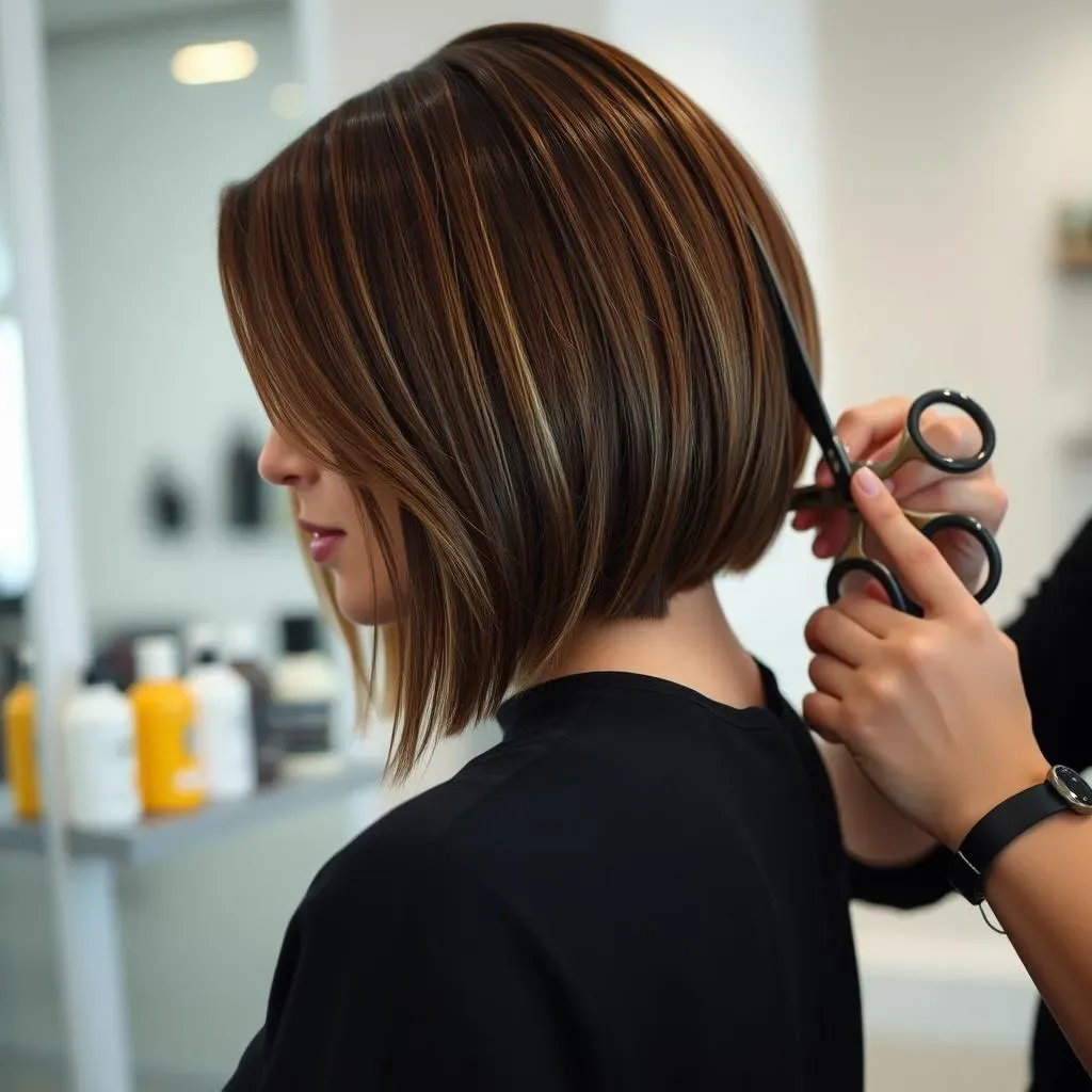 Maintaining Your Bob Hair Cut Long Front Short Back