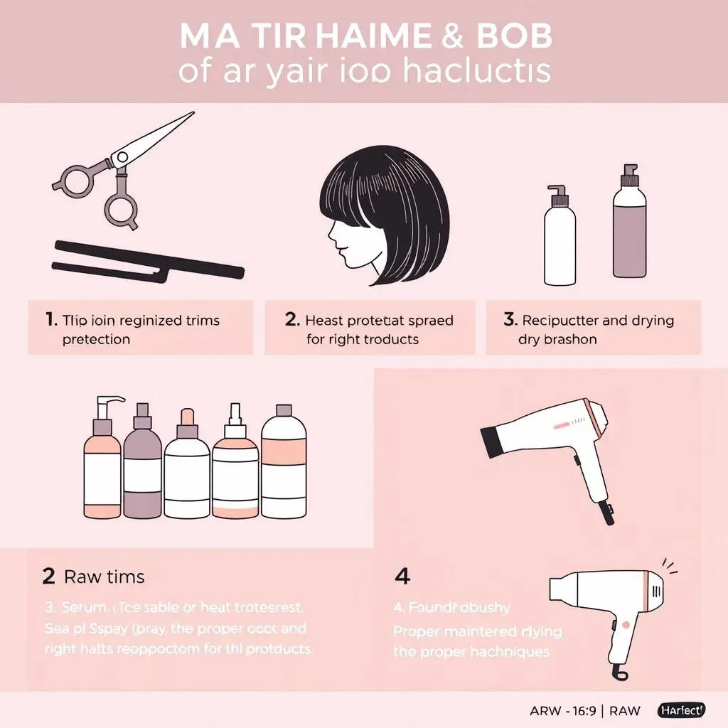 Maintaining Your Bob Haircut: Tips and Tricks