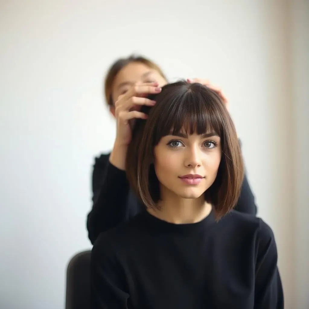 Maintaining Your Butterfly Haircut with Bangs