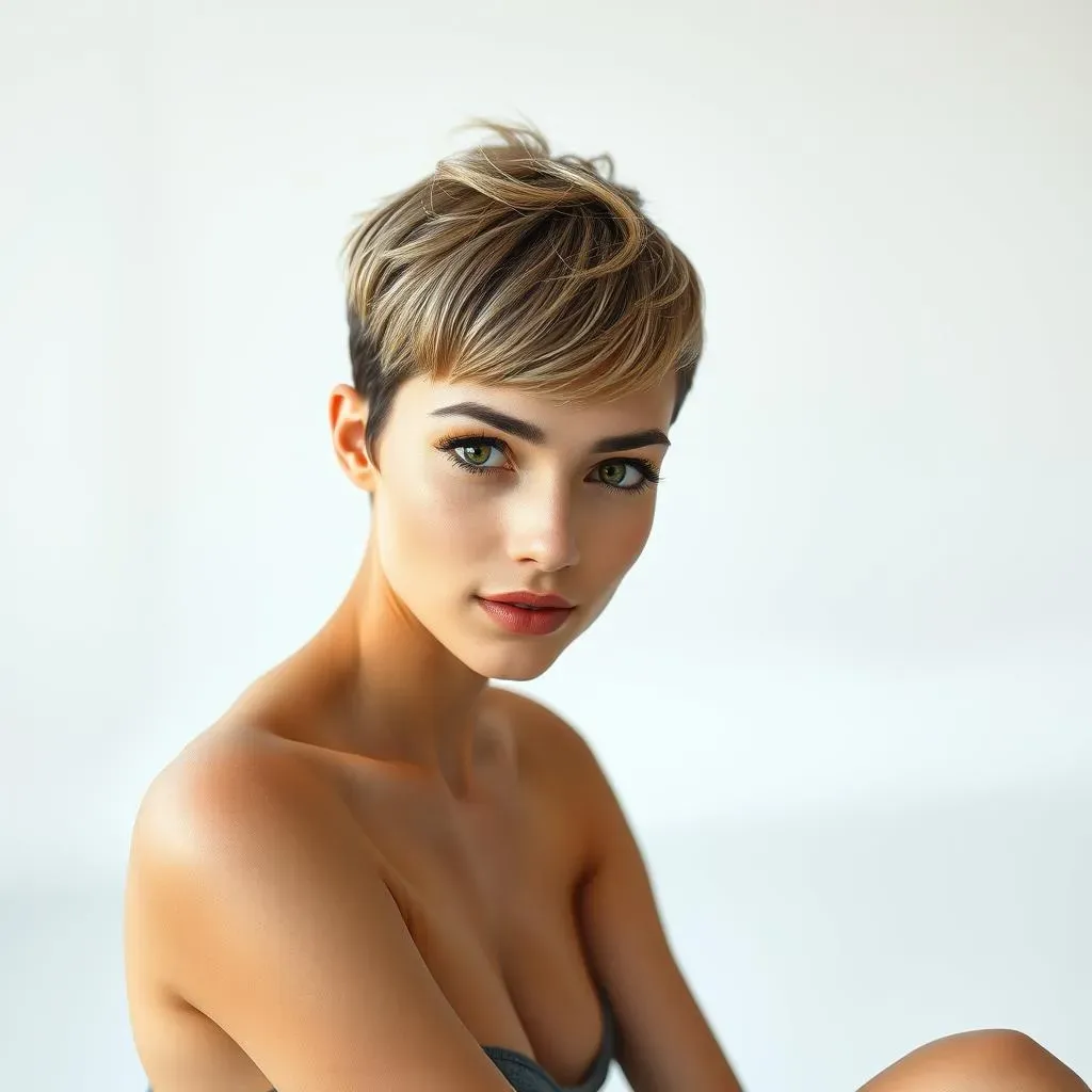 Maintaining Your Chic Pixie Haircut for Thick Hair