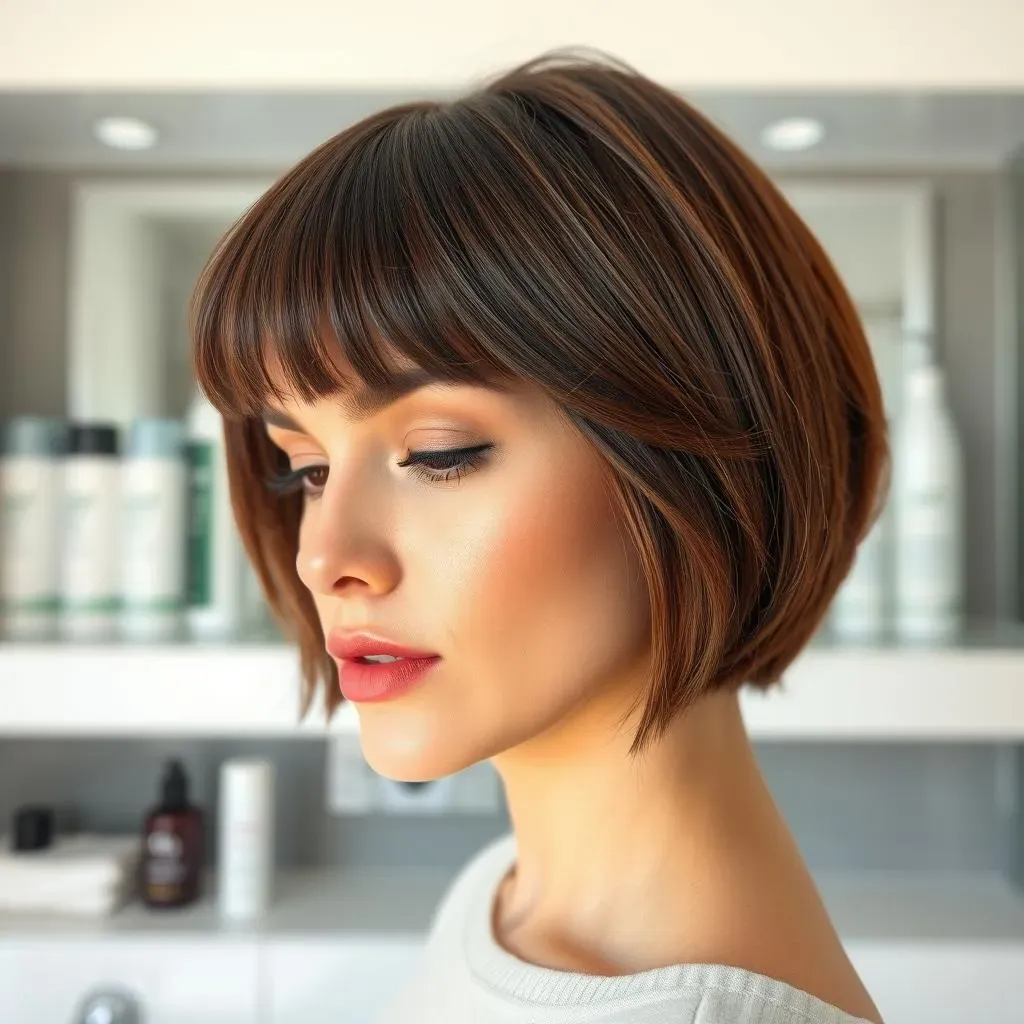 Maintaining Your Chopped Bob Haircut: Care and Products
