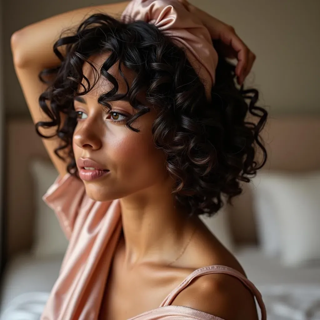 Maintaining Your Curly Bob Cut: Hair Care Routine for Healthy Curls