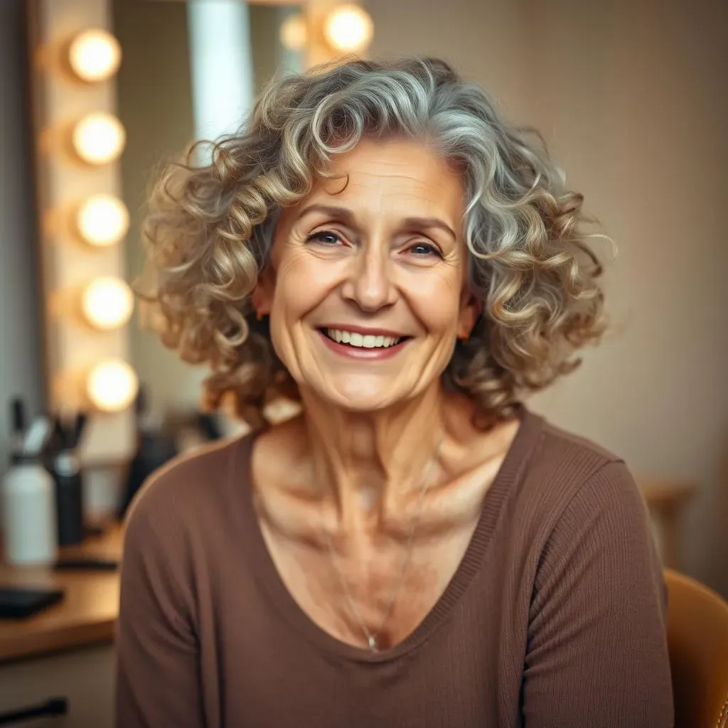 Maintaining Your Curly Hair Cut:  A Care Guide for Older Women