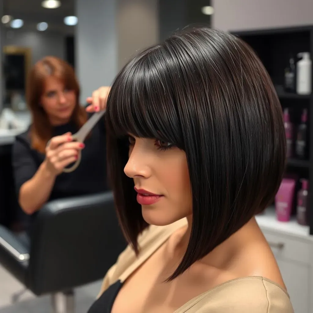 Maintaining Your Dark Hair Bob Cut: Keeping it Fresh