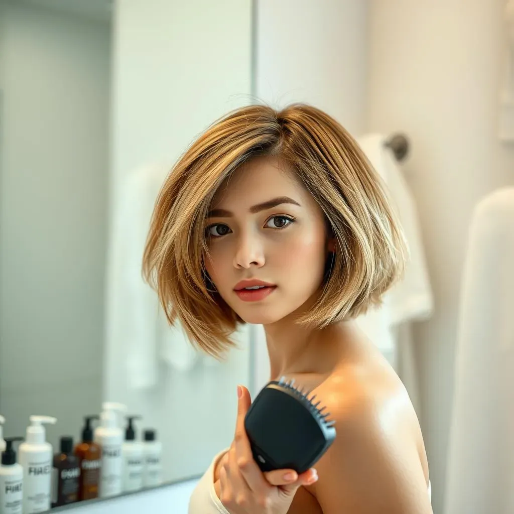 Maintaining Your Fluffy Bob Haircut: Care and Products for Lasting Volume