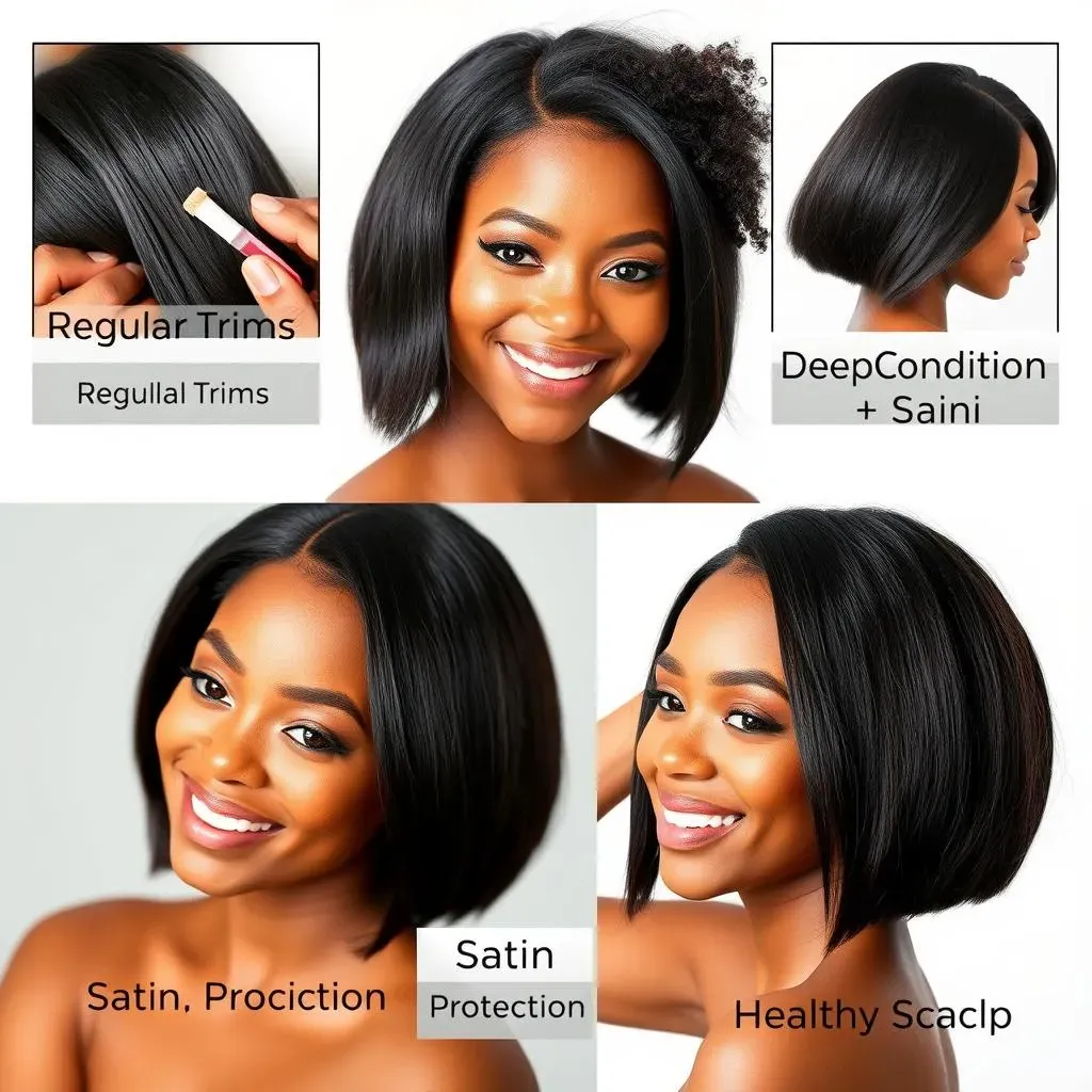 Maintaining Your Natural Hair Bob Cut: Keeping it Fresh