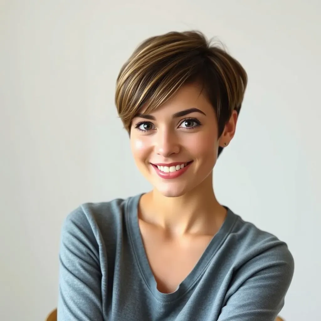 Maintaining Your Pixie Haircut with Curtain Bangs