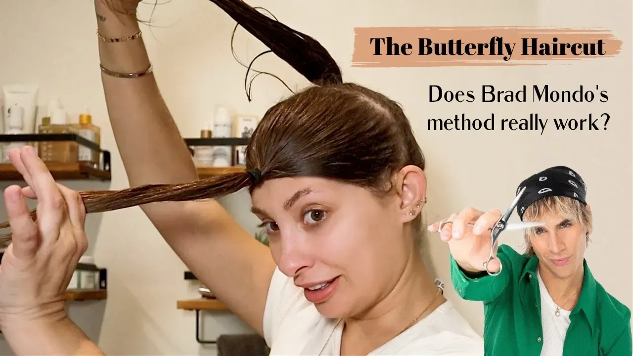 Making Your Brad Mondo Butterfly Cut Long Hair Pop: Styling Secrets