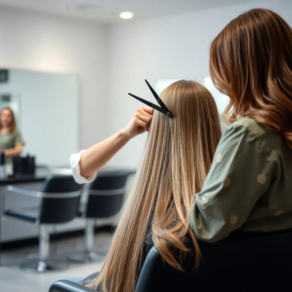 Mastering Long Hair Cutting Techniques with Scissors