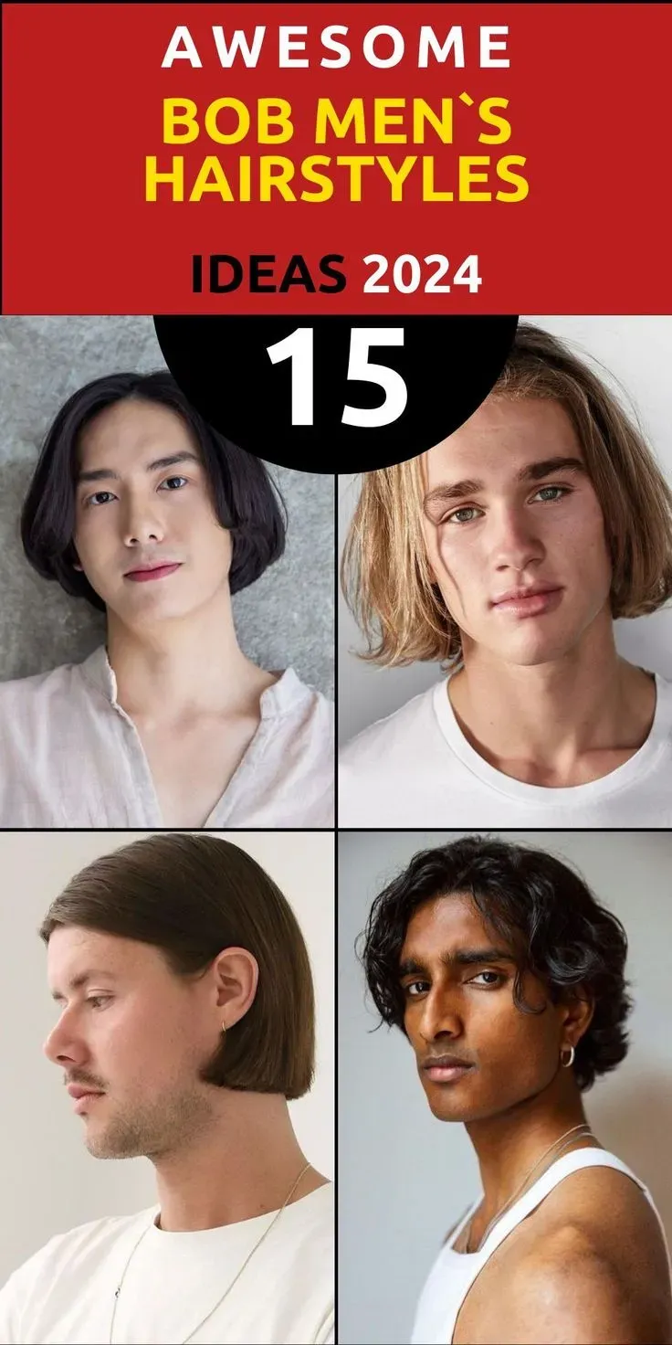 Mastering the Men's Bob Haircut: Styling and Care