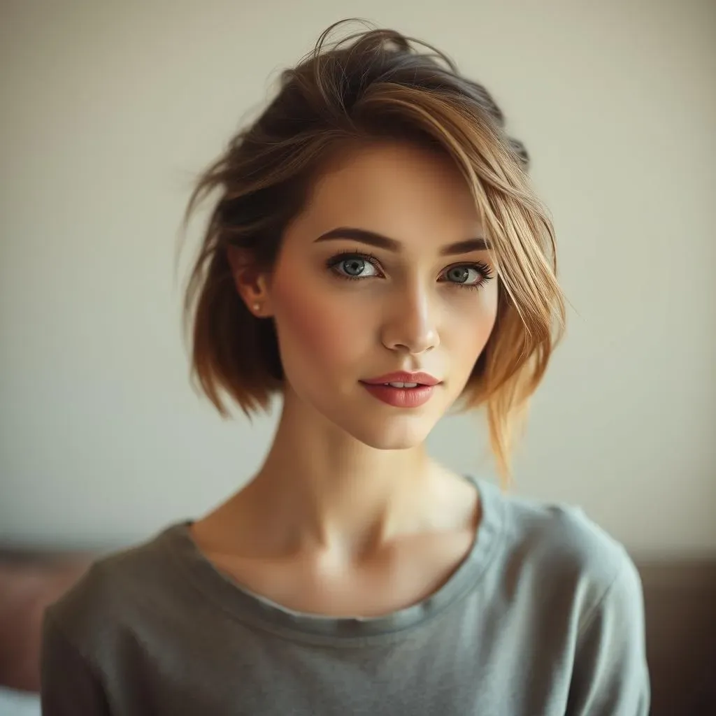 Mastering the Messy Bob Updo: A Trendy and Casual Vibe