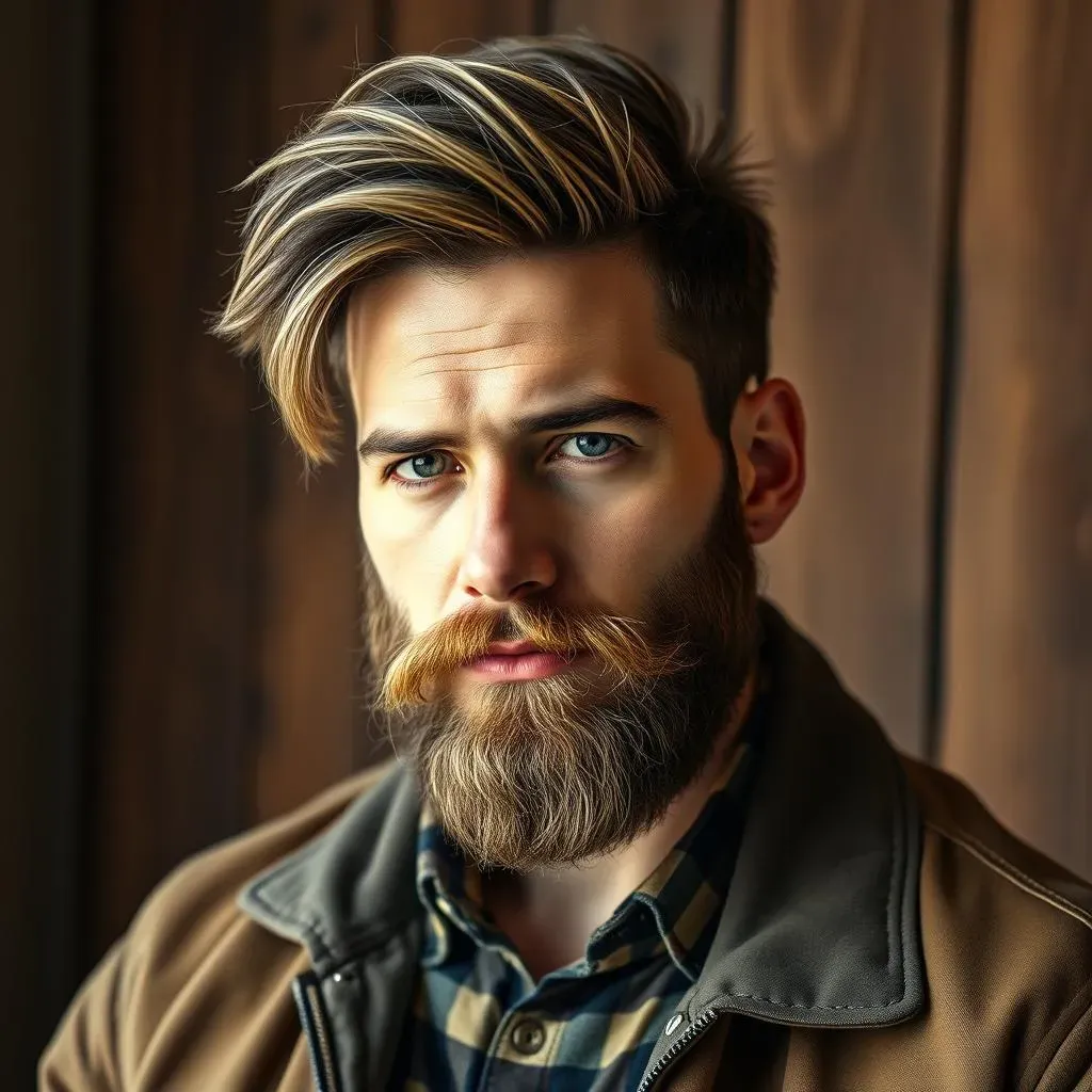 Ultimate Men's Haircut with Beard Guide