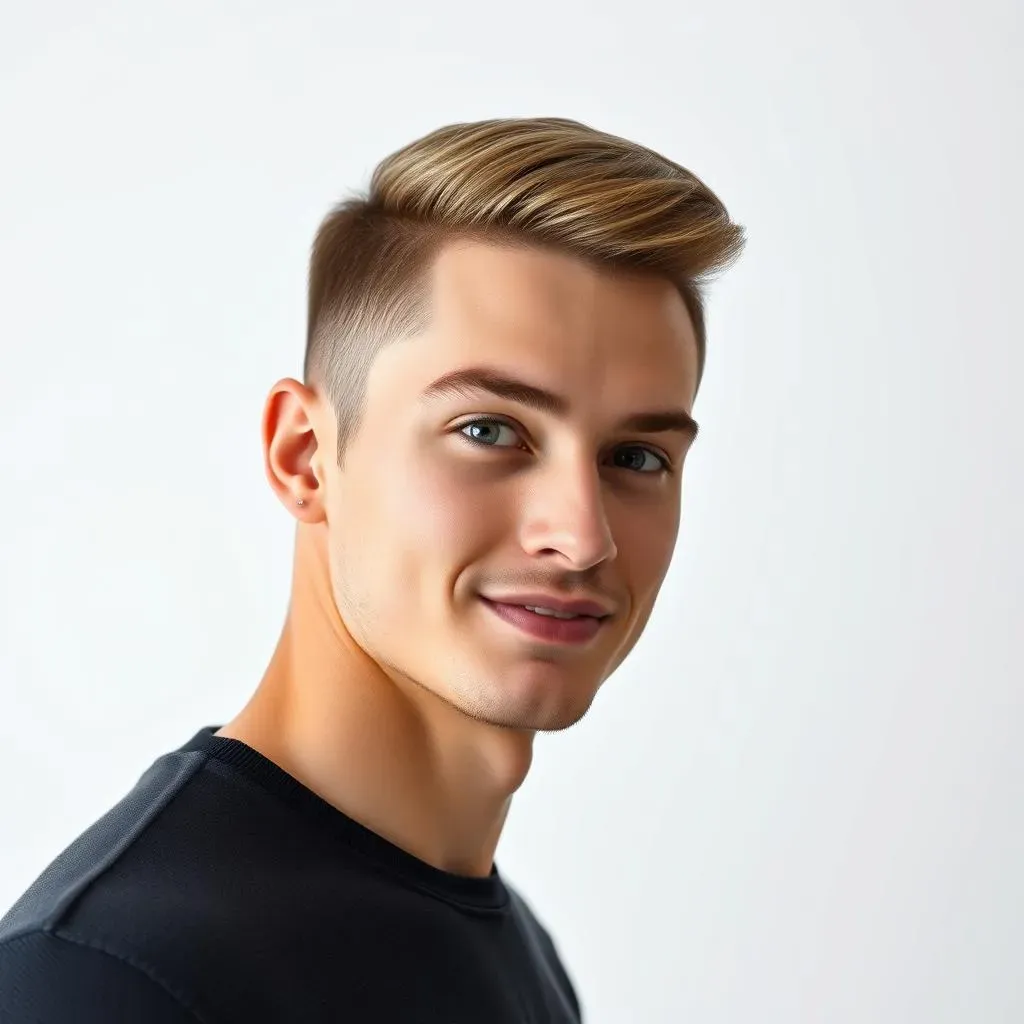 Ultimate Men's Haircut with Side Part