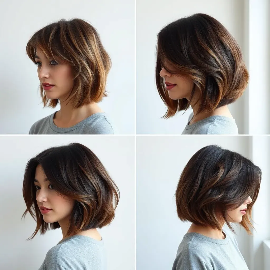 Modern Bob Variations for Thick Hair