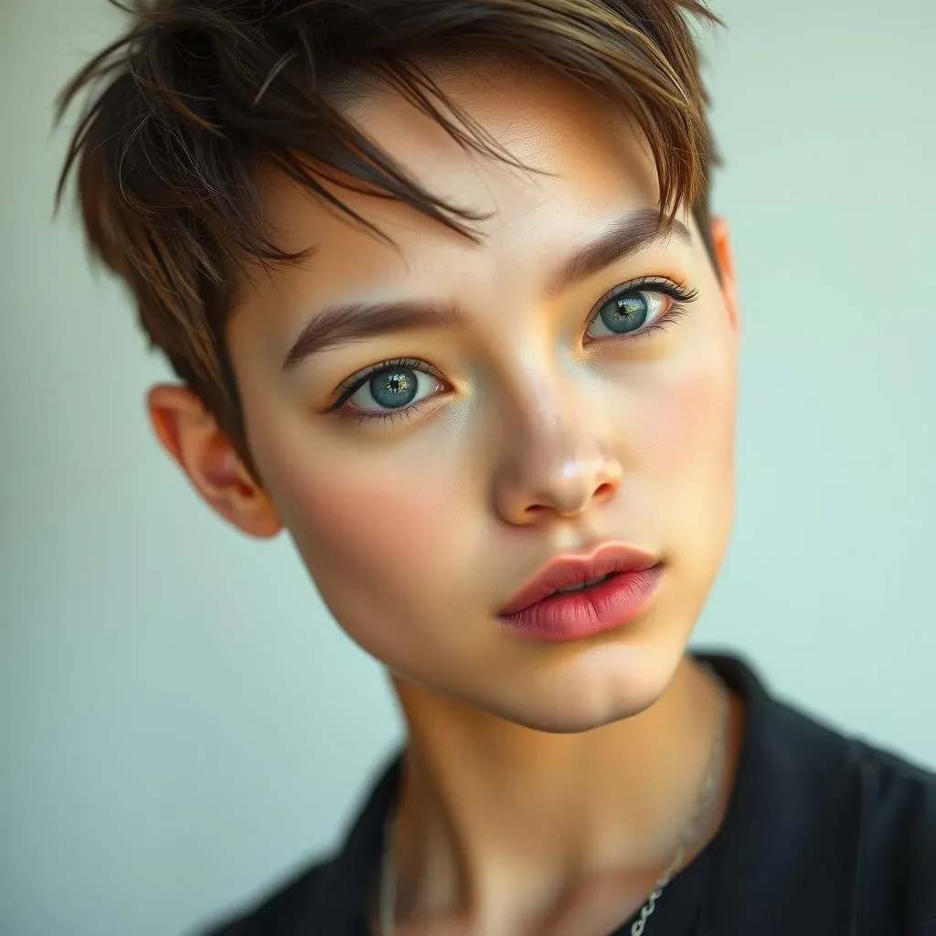 Modern Takes on the Pixie: Edgy and Fun Pixie Haircut for Oval Faces