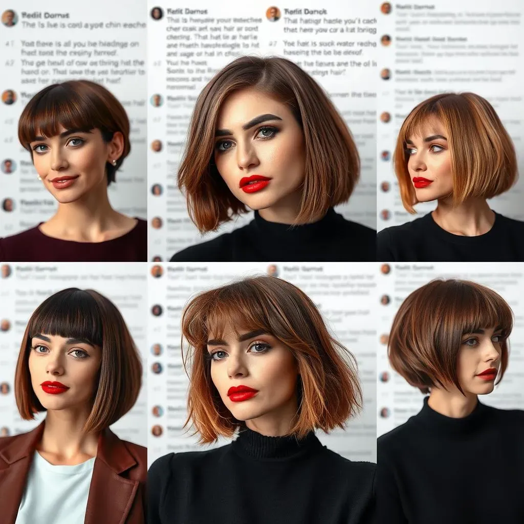 Navigating the Bob Haircut Styles: From Classic to Edgy, According to Reddit