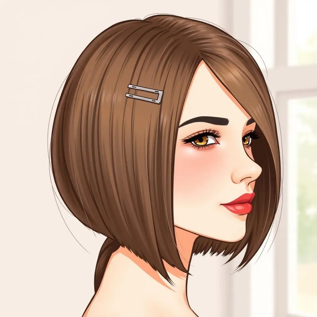 Parting and Sectioning for Your Straight Bob