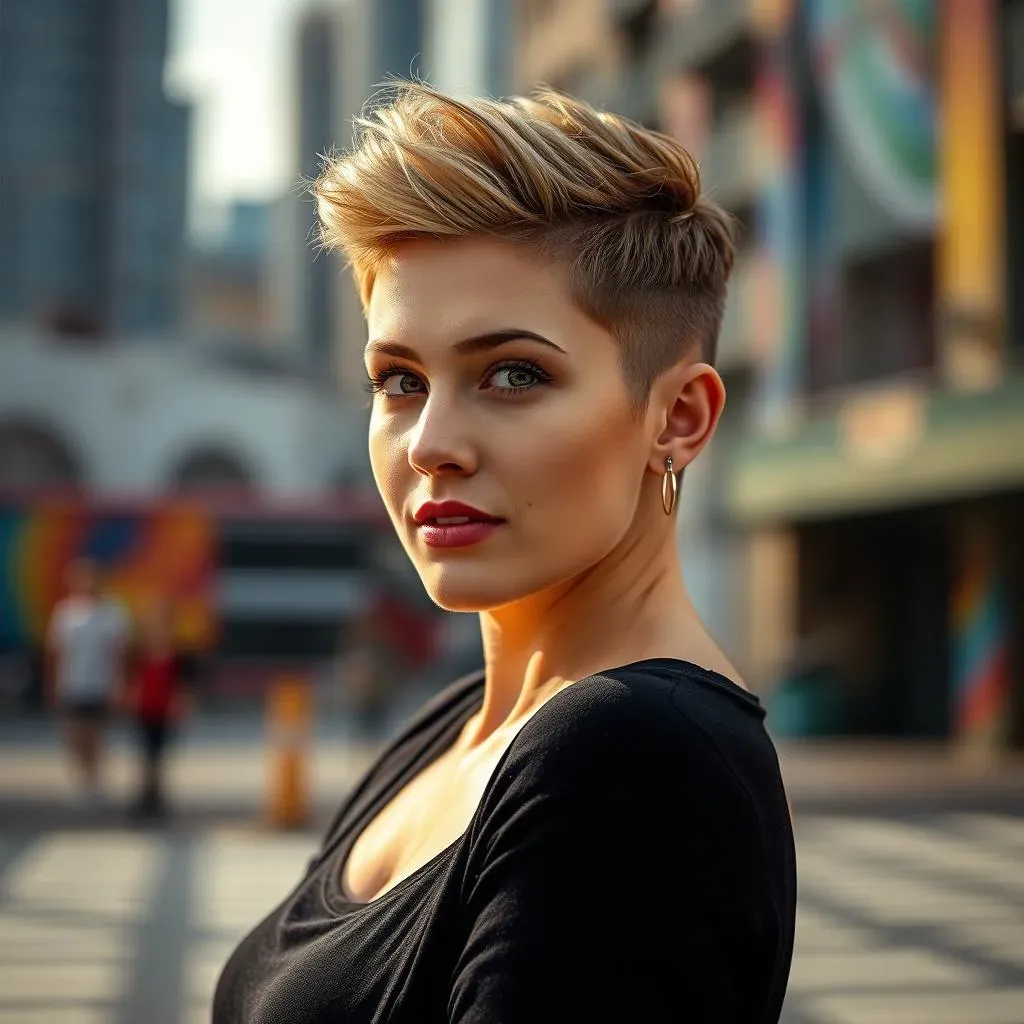 Absolute Pixie Haircut with Undercut: Style Guide