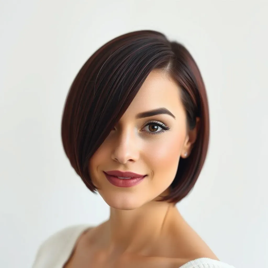 Popular Burgundy Hair Bob Cut Styles and Variations