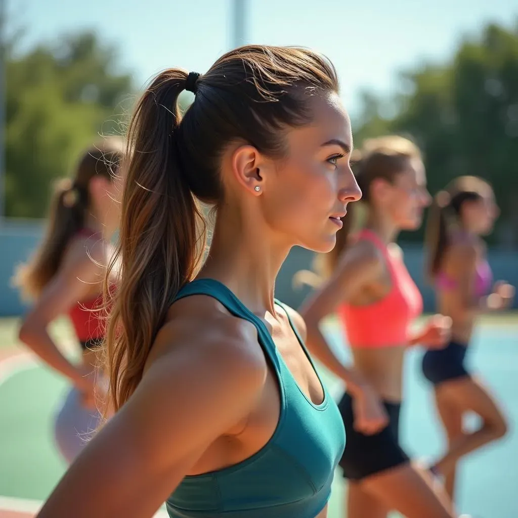 Practical Long Haircuts for Athletes